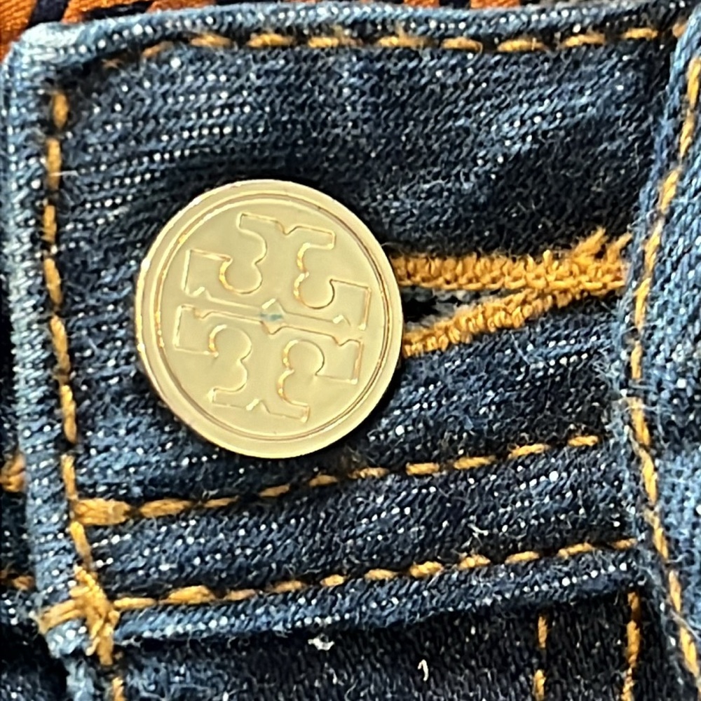 Tory Burch Classic Denim Jeans, size 25 - Picture 5 of 10